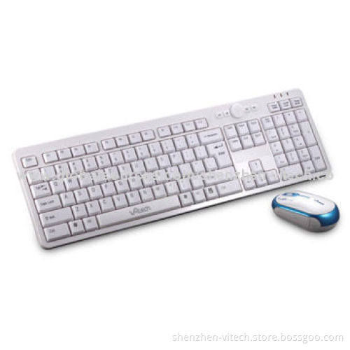 Hot Sale Multimedia Keyboard, Supports Multi-language Function, Both Wired and Wireless Available
